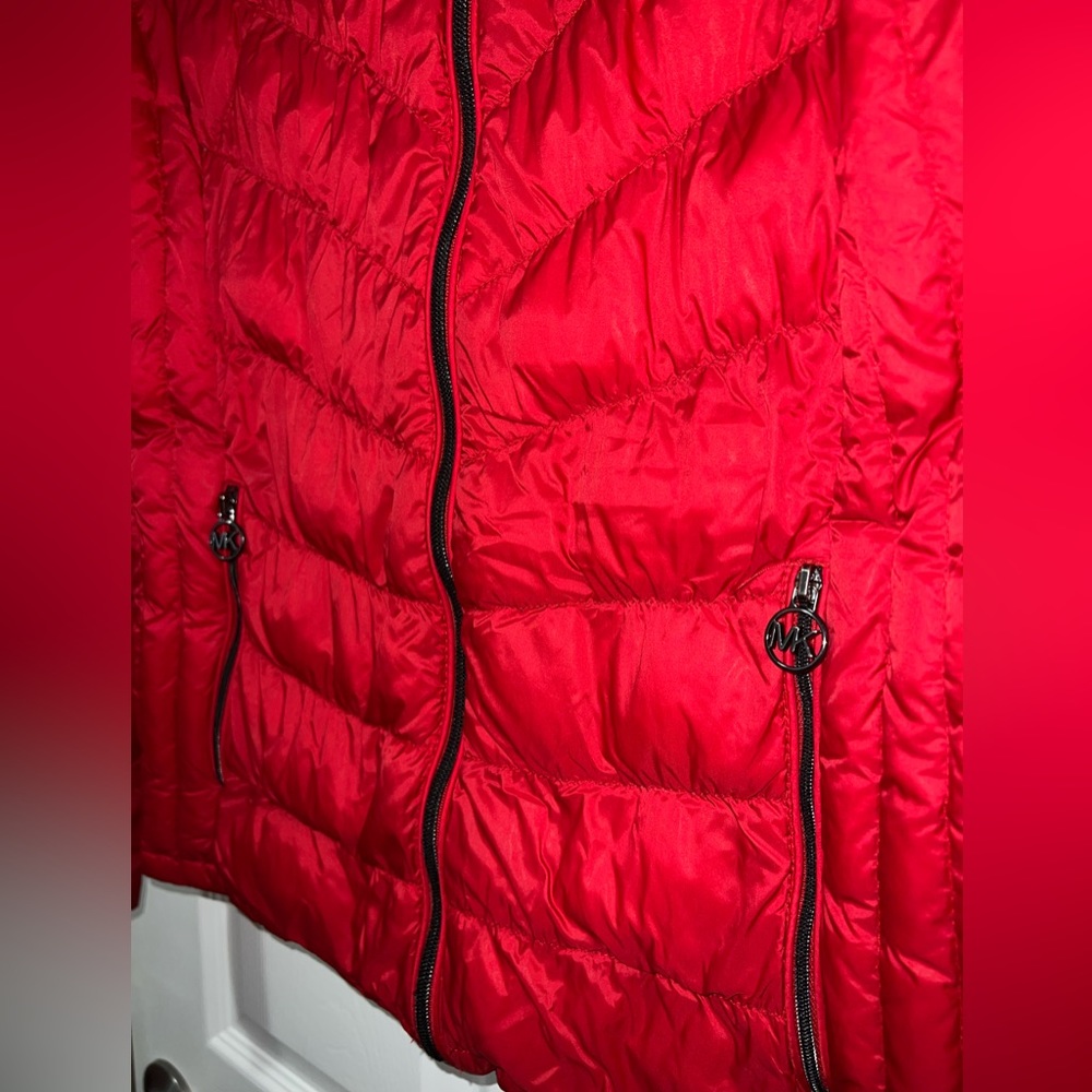 Michael Kors womens puffer down jacket size Medium - Picture 3 of 9
